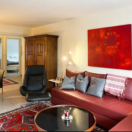 Charming 2-bedroom In The Heart Of Lejlighed Crans-Montana