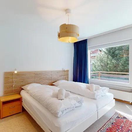 Charming 2-bedroom In The Heart Of Lejlighed Crans-Montana