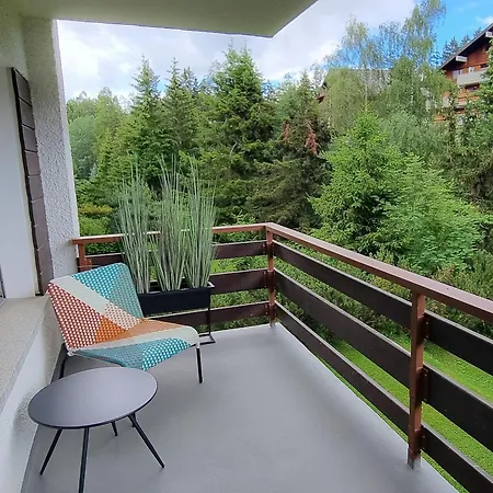 Charming 2-bedroom In The Heart Of Lejlighed Crans-Montana