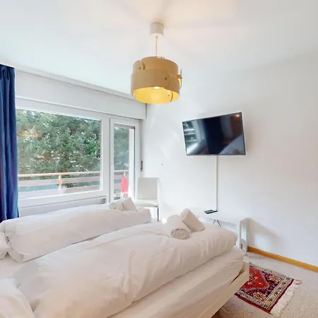 Appartement Charming 2-bedroom In The Heart Of Crans-Montana